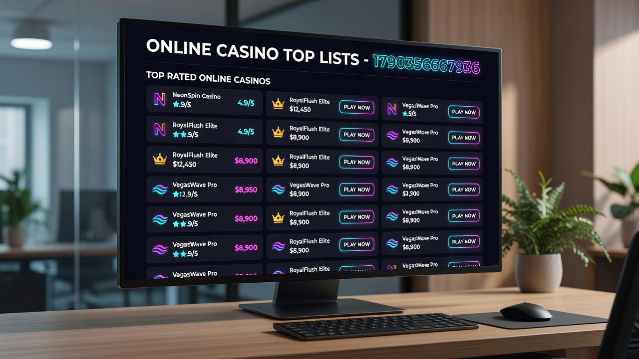 Detailed view of mobile casino interface comparison used in top list assessments